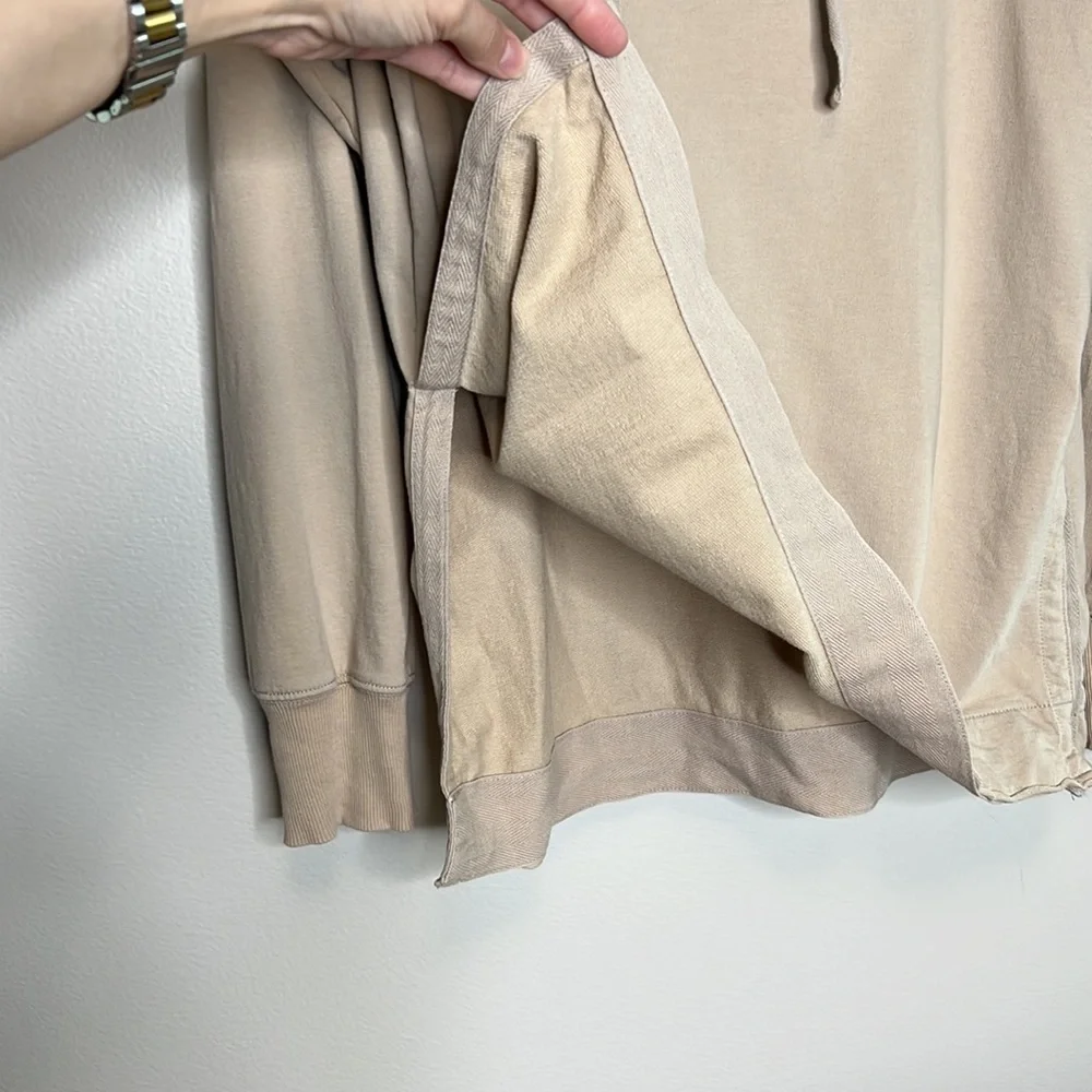 AERIE Sunwashed Desert oversized Hoodie in Strand size XS - Picture 6 of 11
